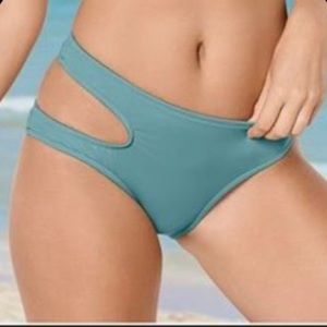 🆕NWT Venus Reef Green Bikini Bottom Size 14